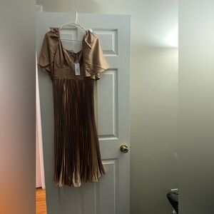 A cocktail dress
